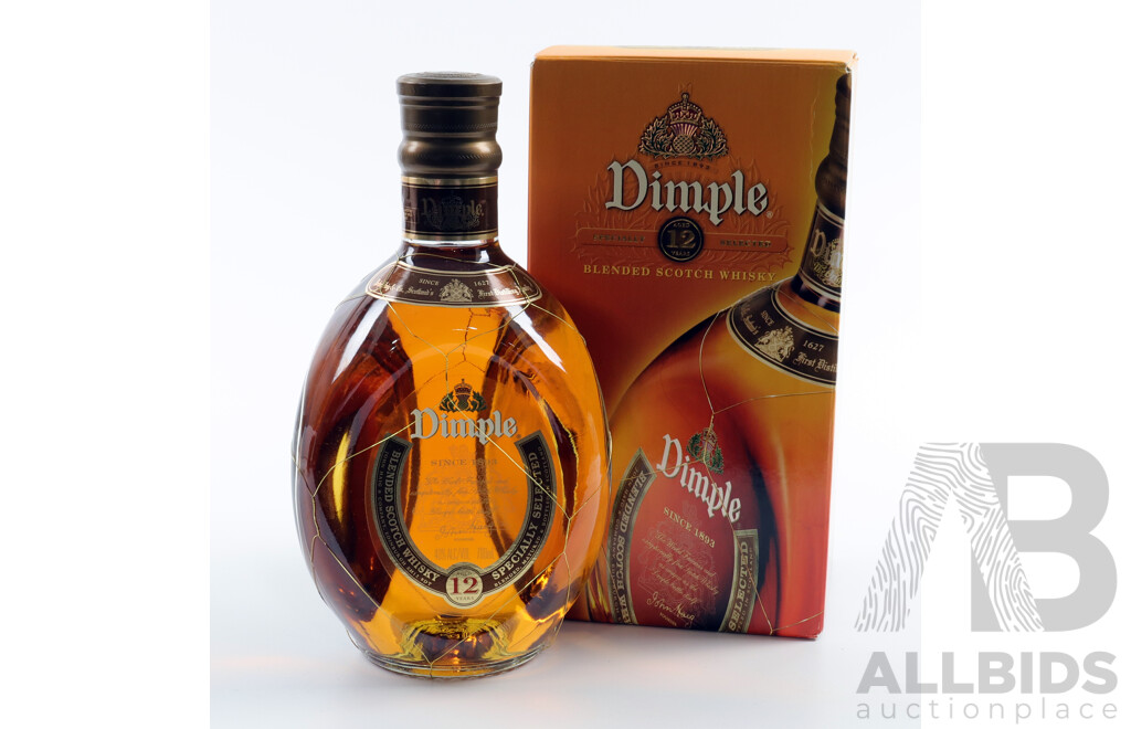 Dimple 12yr Blended Scotch Whiskey in Box