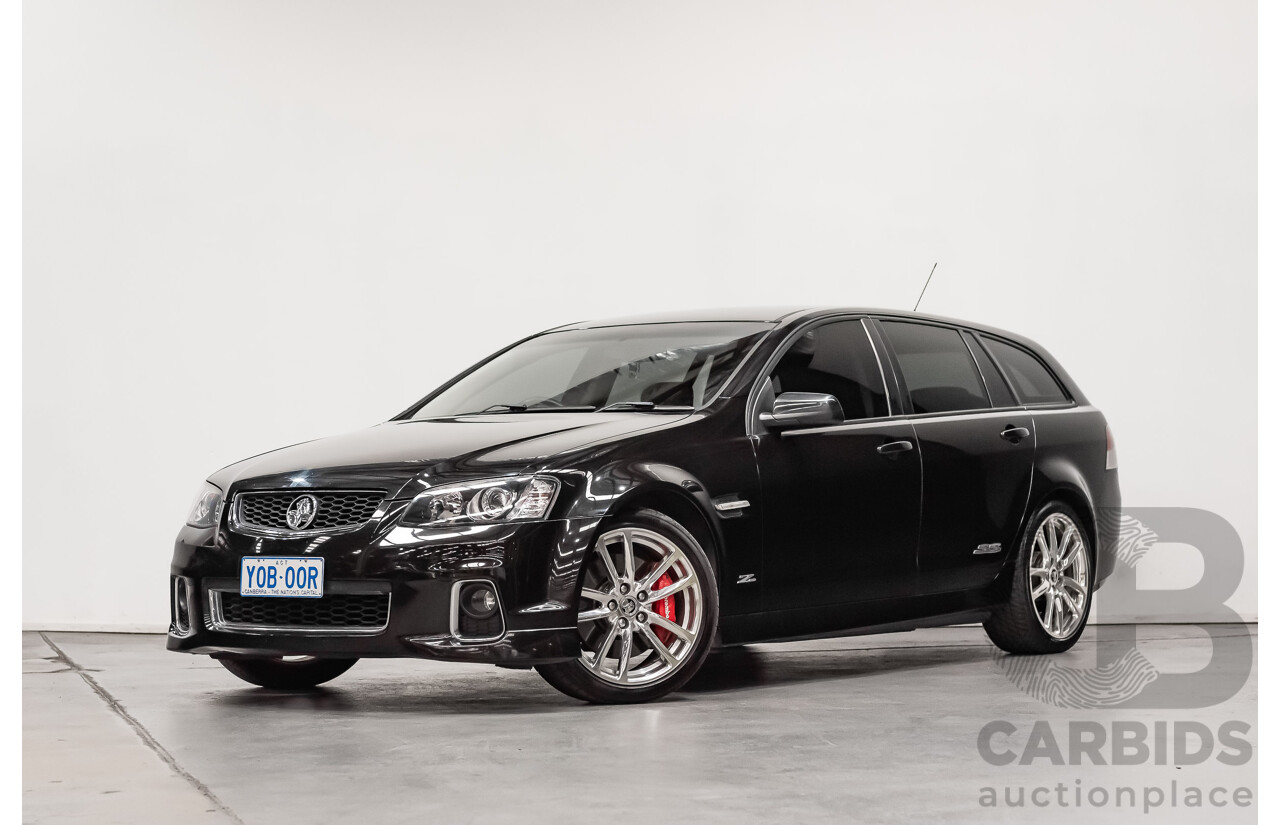 11/2012 Holden Commodore SS Z-Series VE II MY12.5 4d Sportwagon Black V8 6.0L