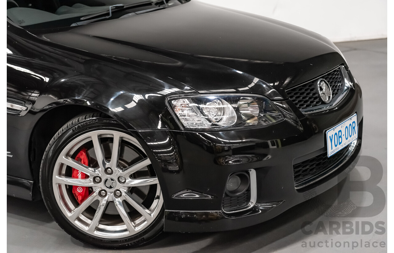 11/2012 Holden Commodore SS Z-Series VE II MY12.5 4d Sportwagon Black V8 6.0L