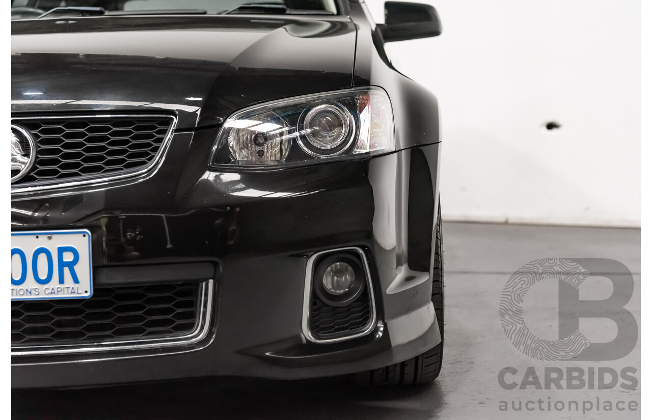 11/2012 Holden Commodore SS Z-Series VE II MY12.5 4d Sportwagon Black V8 6.0L