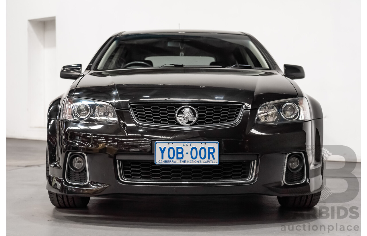 11/2012 Holden Commodore SS Z-Series VE II MY12.5 4d Sportwagon Black V8 6.0L