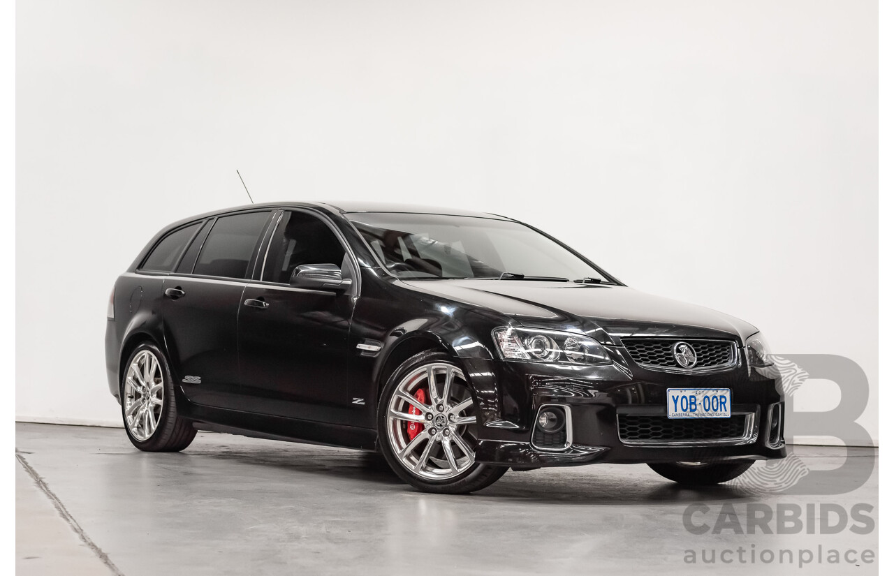 11/2012 Holden Commodore SS Z-Series VE II MY12.5 4d Sportwagon Black V8 6.0L