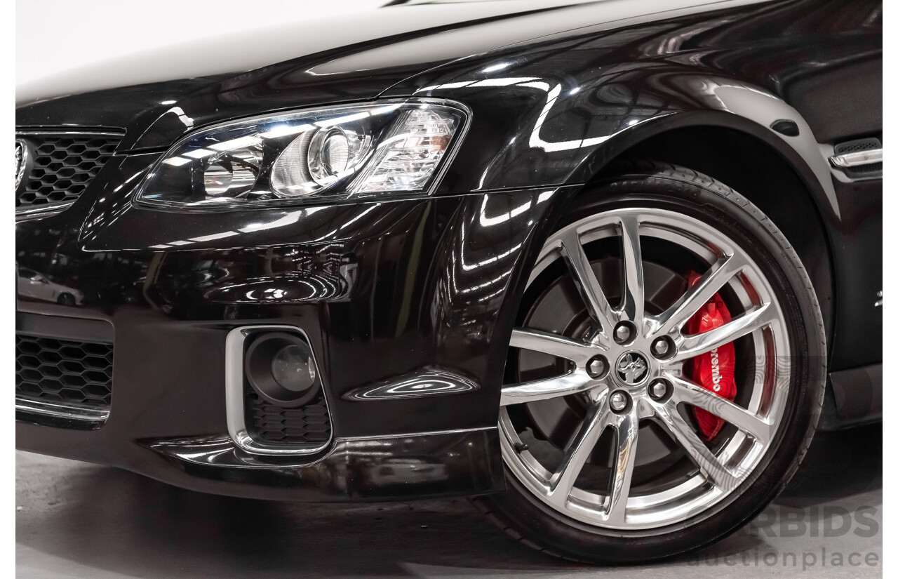 11/2012 Holden Commodore SS Z-Series VE II MY12.5 4d Sportwagon Black V8 6.0L