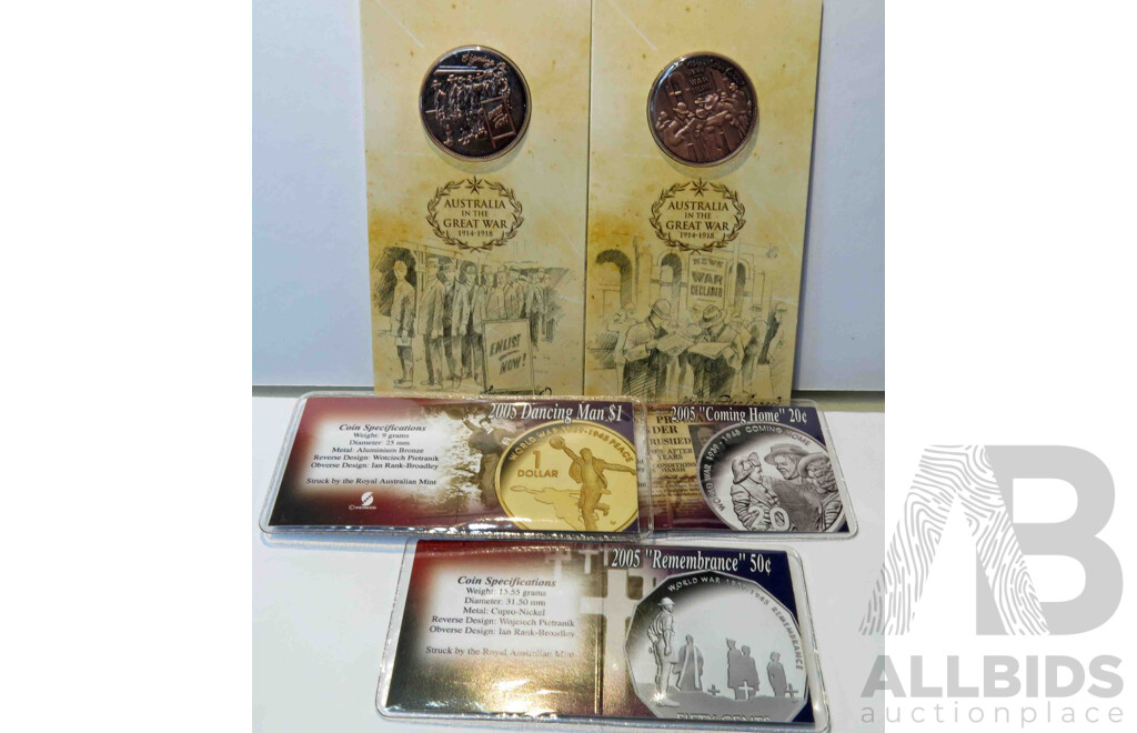 AUSTRALIA: Military Coins & Medallions