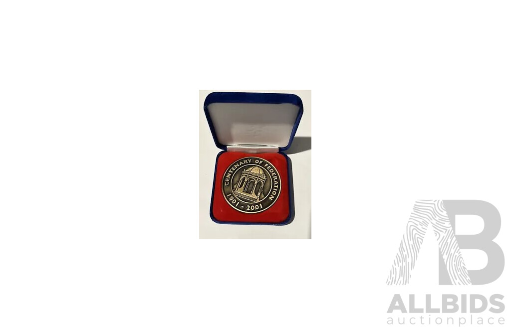 AUSTRALIA: Centenary of Federation Medallion - RARE