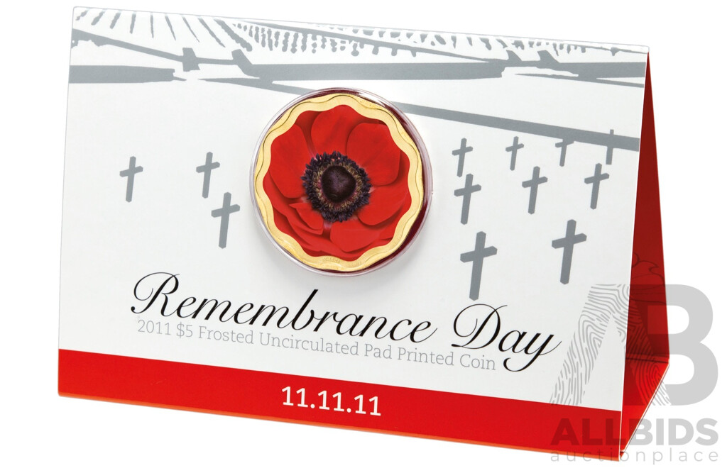 AUSTRALIA $5 2011 Remembrance Day Issue