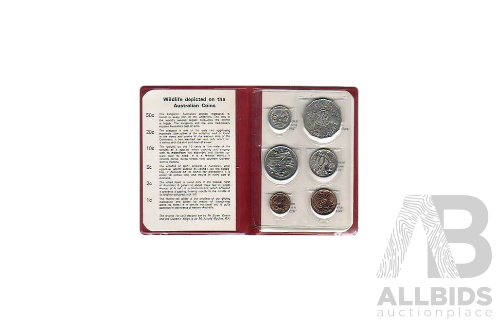 Two Sets of 1978 Royal Australian Mint Uncirculated Coins