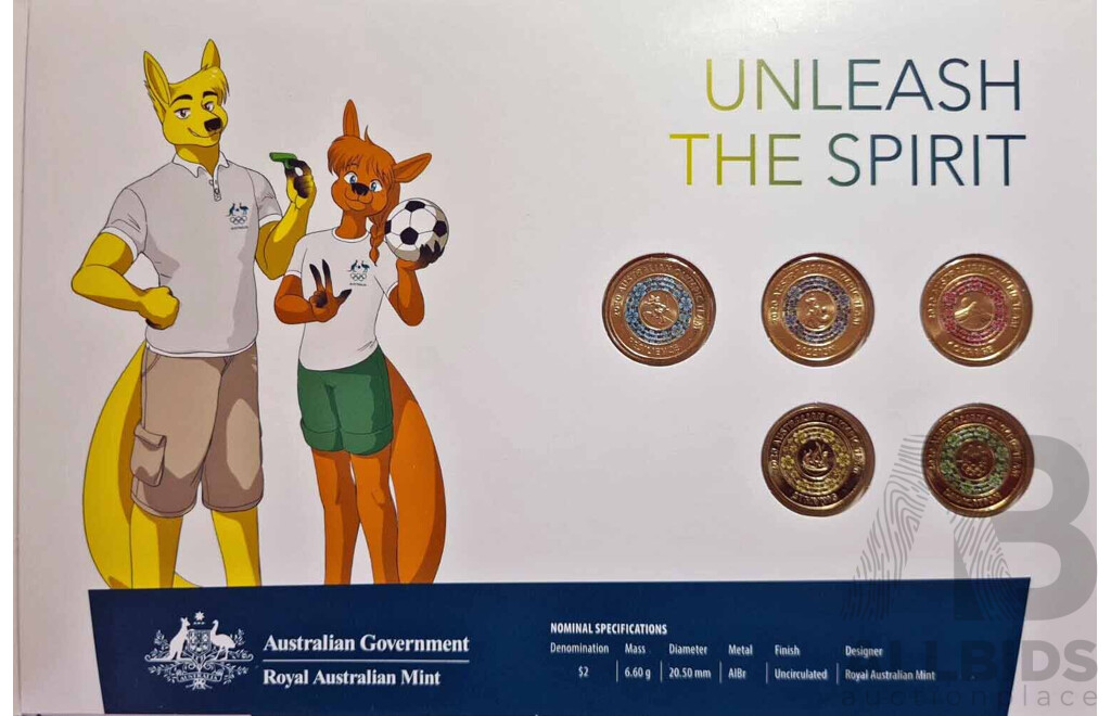 Royal Australian Mint Sporting Issues - (x3)