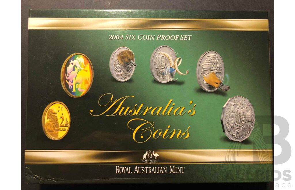 Royal Australian Mint PROOF Set 2004