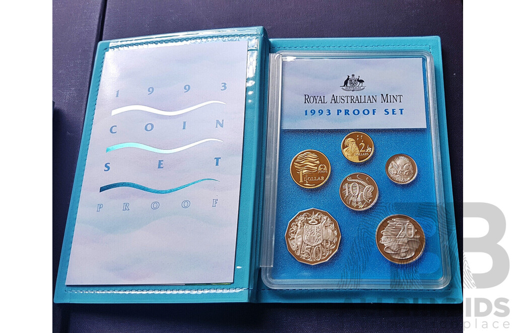 Royal Australian Mint PROOF Set 1993