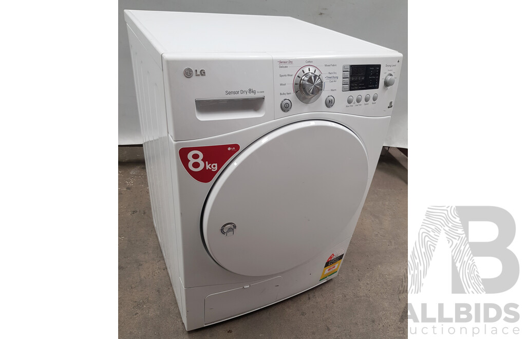 LG (TD-C803E) 8kg Condenser Clothes Dryer