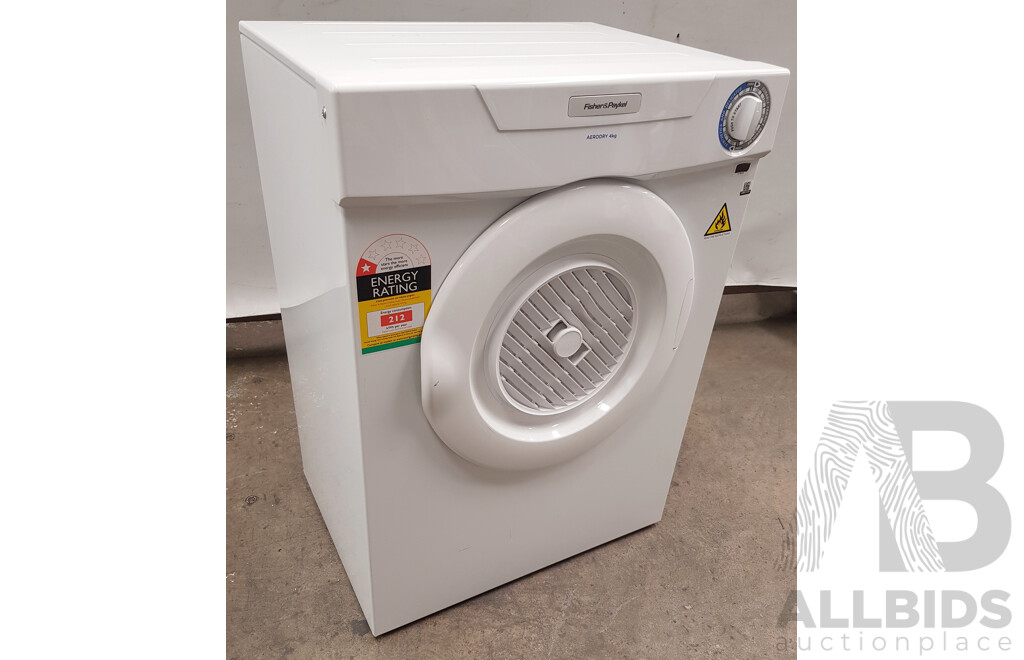 Fisher & Paykel (DE40F56A2) 4kg Aerodry Dryer