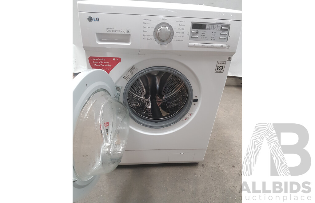 LG (WD12021D6) 7kg Direct Drive Front Loader Washing Machine