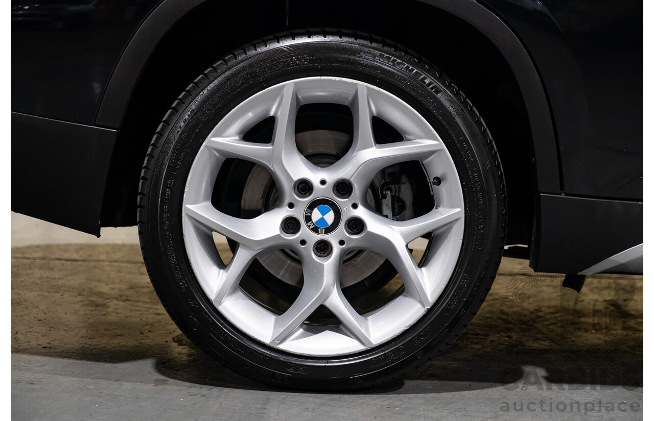 09/2013 BMW X1 Xdrive 28i (AWD) E84 MY13 4d Wagon Black Turbo 2.0L