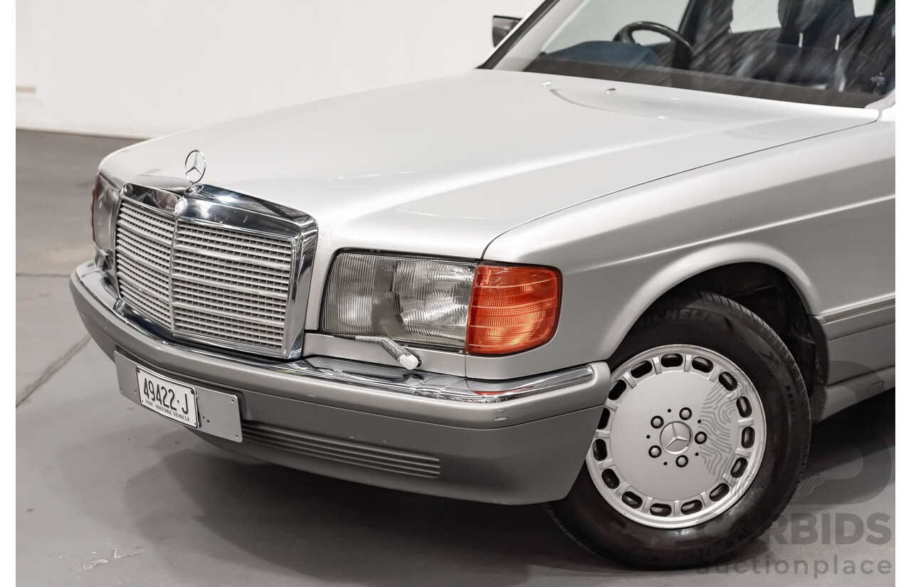 11/1990 Mercedes Benz 420SEL W126 4d Sedan Silver V8 4.2L