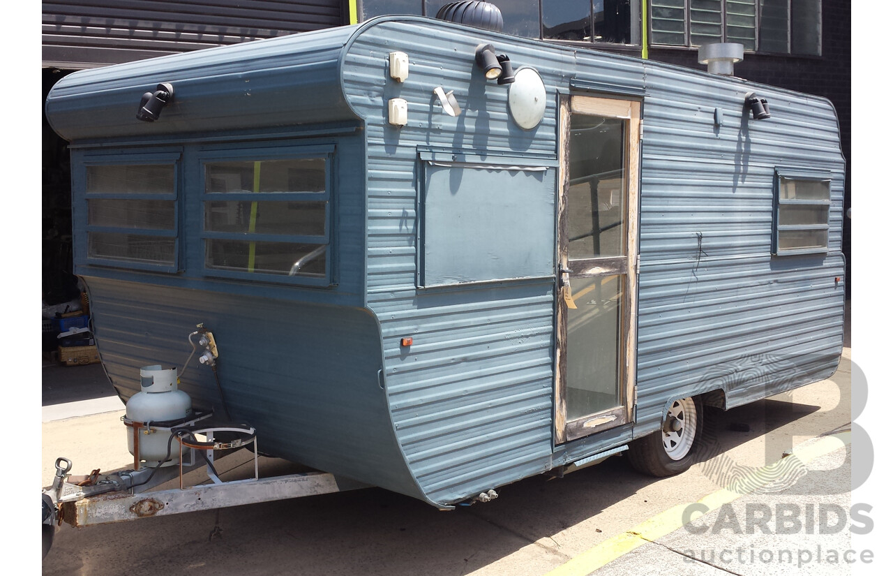 1978 Millard Caravan Single Axle Food Trailer