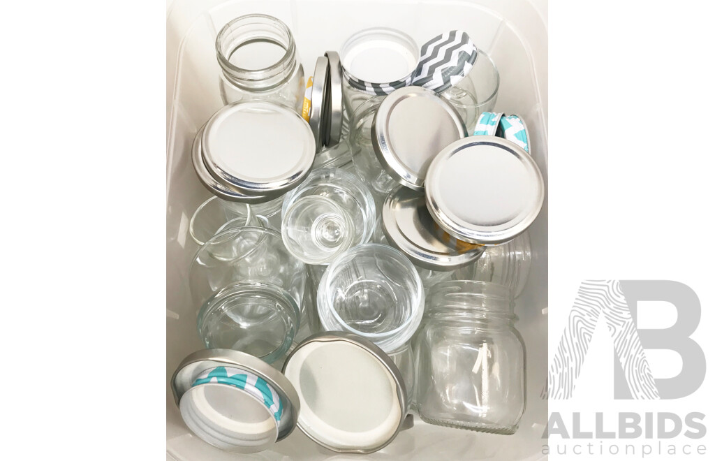 Mixed Lot of Assorted Kitchen Glassware and Items