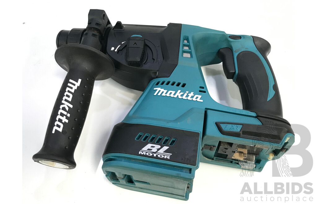Makita 18 Volt  Li-Ion Brushless 24mm SDS Plus Rotary Hammer Drill Skin - New