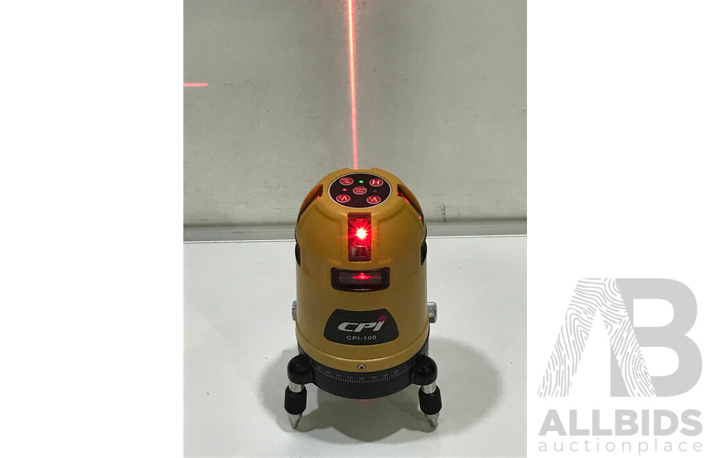 CPI Multi Line Red Beam Laser Level Kit