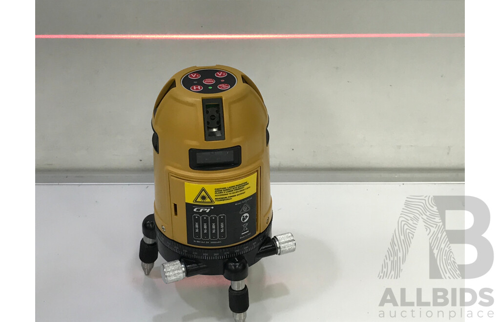 CPI Multi Line Red Beam Laser Level Kit - New