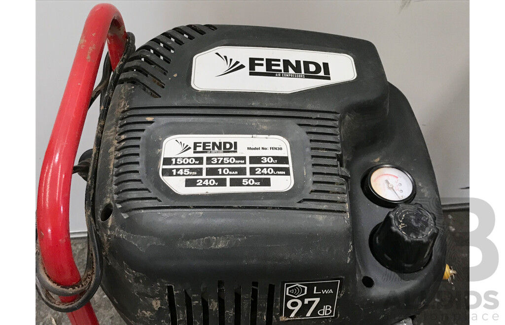 Fendi 2HP Oil Free Air Compressor with 50L Receiving Tank