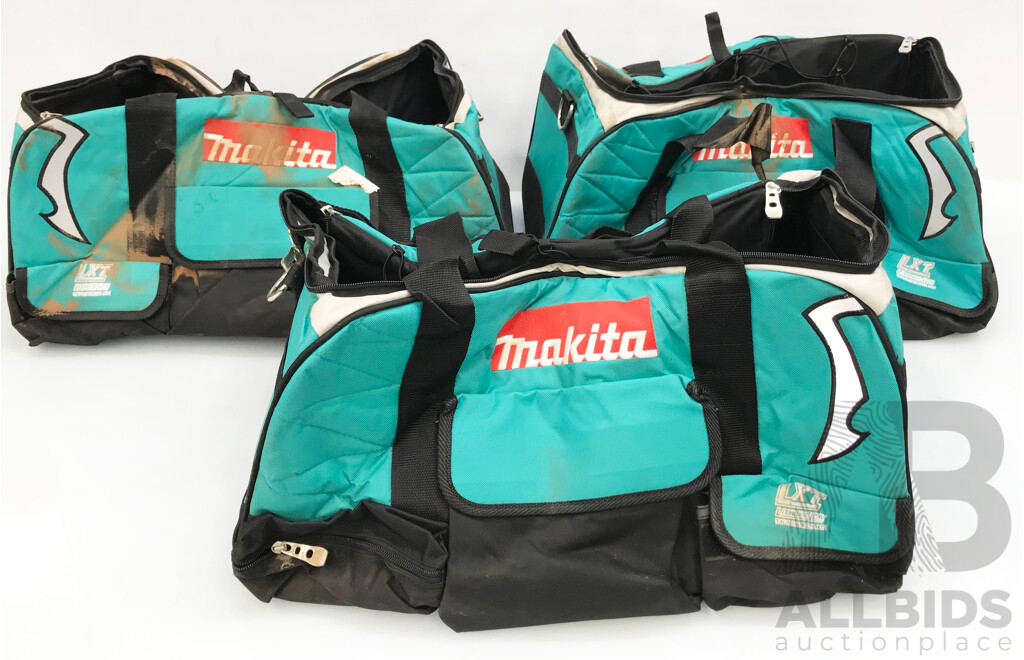Makita Heavy Duty Tool Bags - Lot of 3