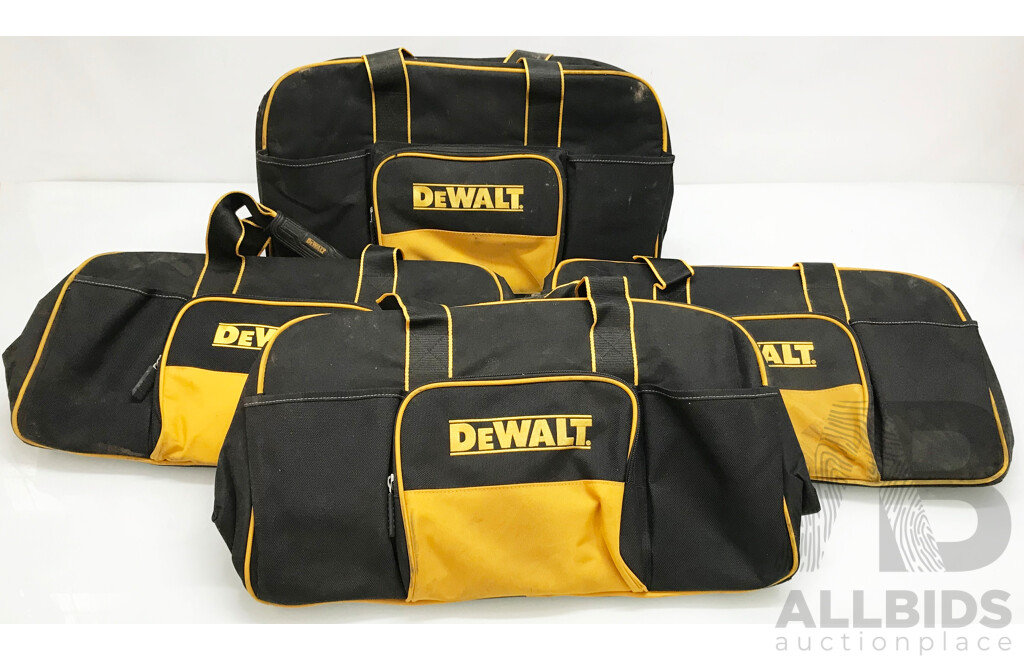 DeWalt Duffle Tool Bag - Lot of 4