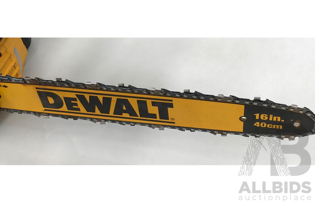 DeWalt 54V FlexVolt XR Li-Ion Cordless Brushless 400mm Chainsaw - Skin Only