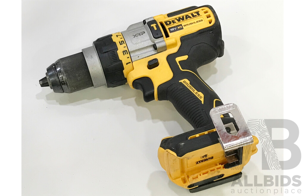 DeWalt 18V XRP XR Li-Ion Cordless Brushless Hammer Drill Driver - Skin Only