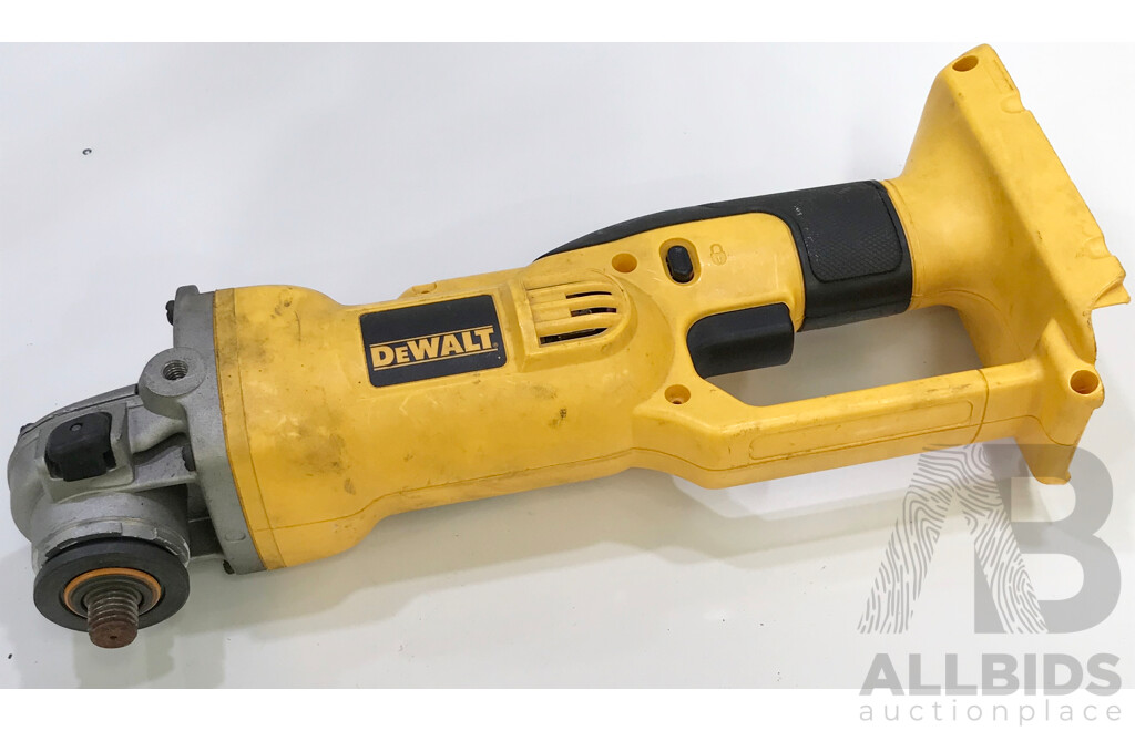 DeWalt 36V Cordless 115mm Angle Grinder - Skin Only
