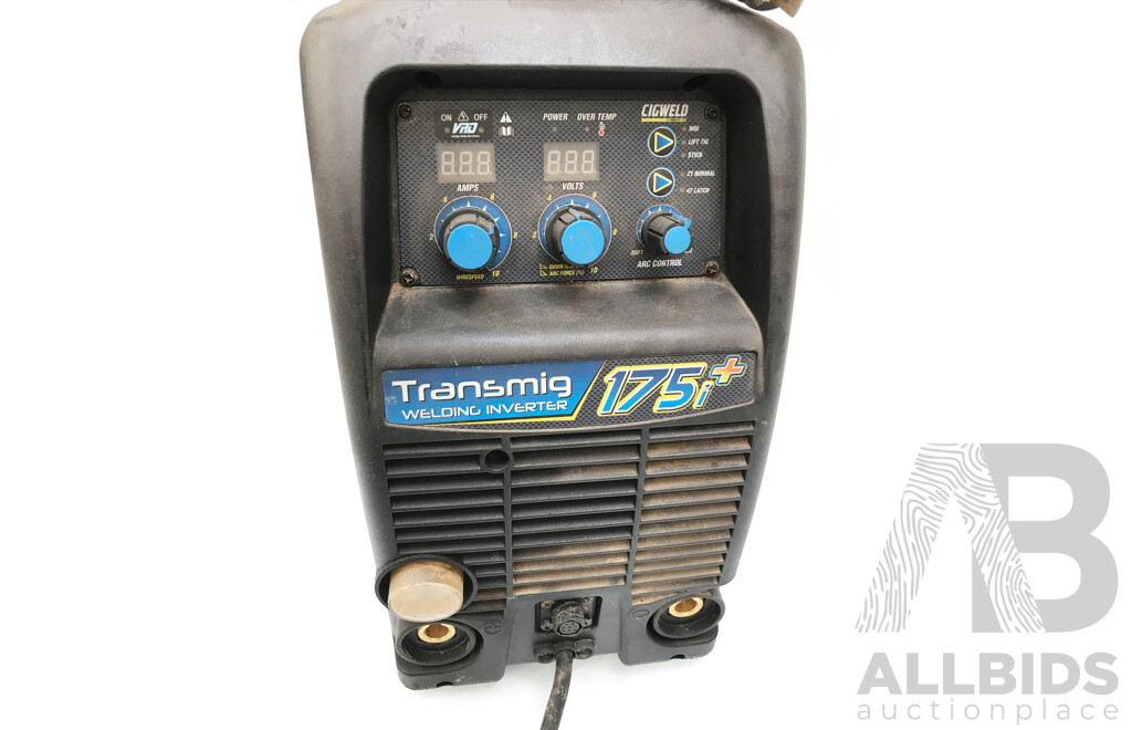 Cigweld Transmig 175i+ Multi-Process Inverter Welder