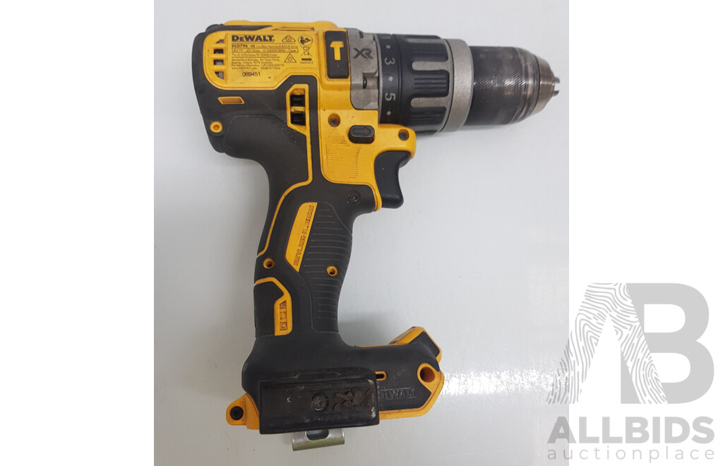 DeWalt Cordless Hammer Drill Driver and Fixing Gun Fixer  - Lot of 2