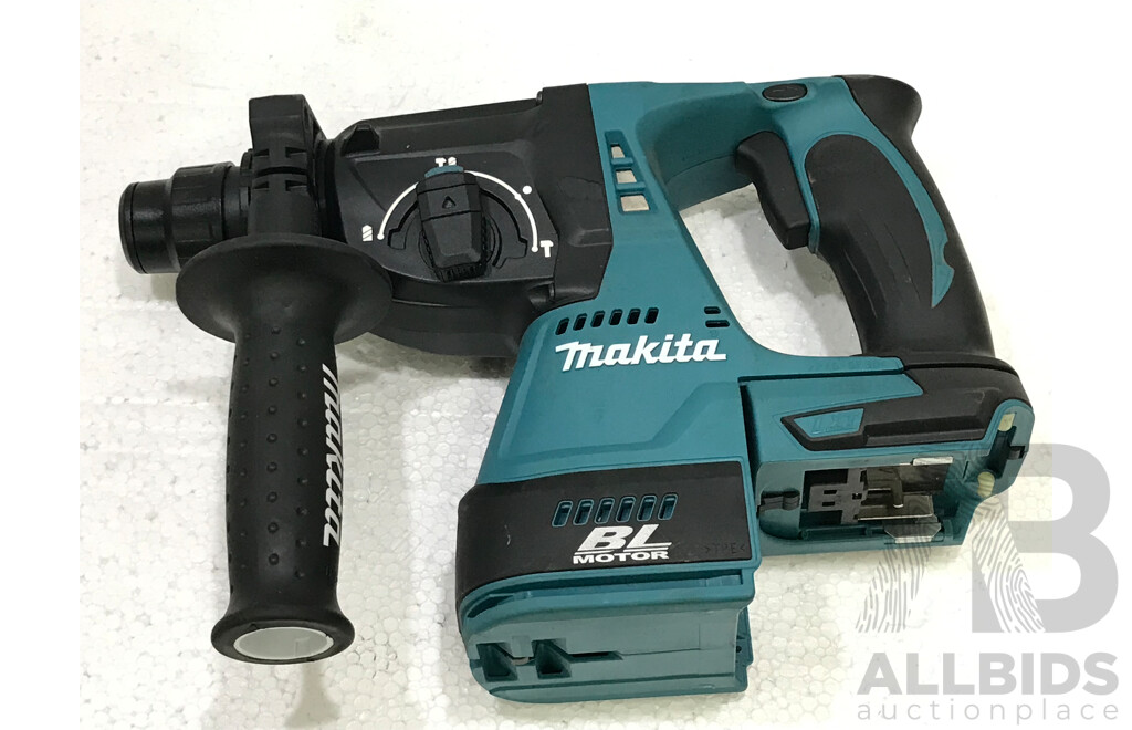 Makita 18 Volt  Mobile Brushless 24mm SDS Plus Rotary Hammer Drill Skin - New