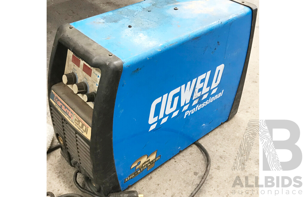 Cigweld Transmig 220I Multiprocess Electric Welder