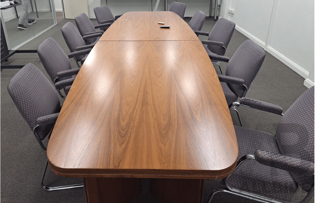 Solid Timber Boardroom Table