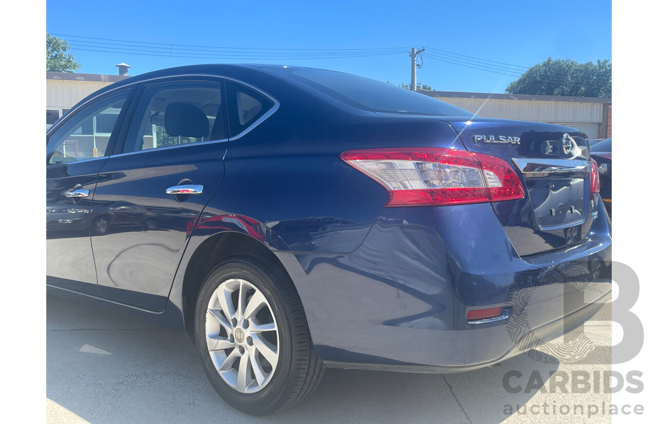 12/2013 Nissan Pulsar ST B17 4d Sedan Blue 1.8L