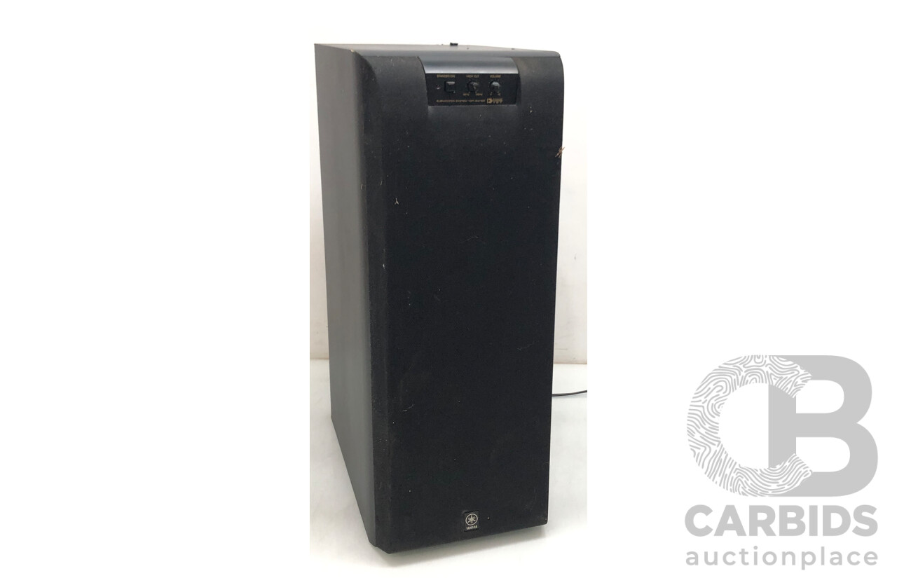 YAMAHA YST-SW160 SUPEWOOFER モダンチェリ- Yamaha YST-SW160 Subwoofer - Lot 1527943 | ALLBIDS