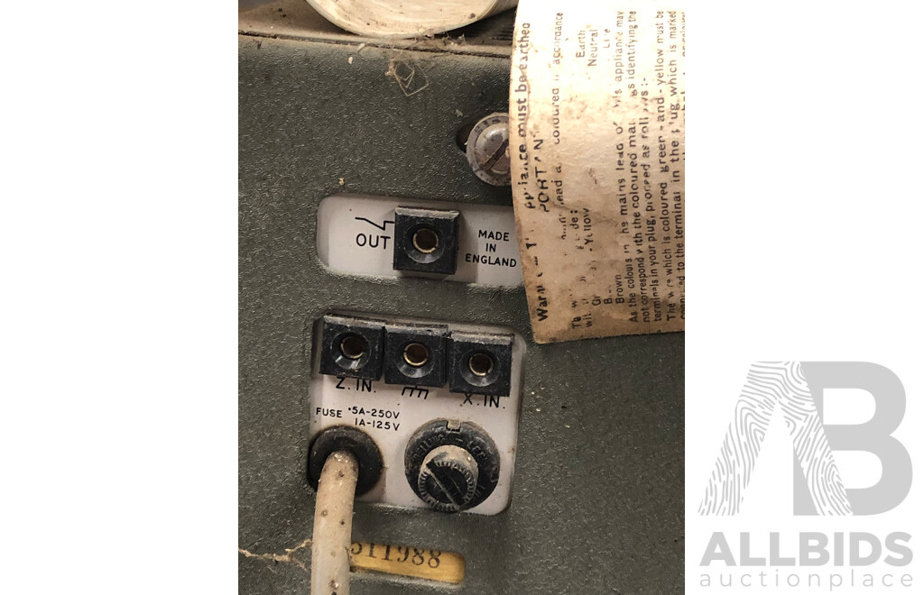 Vintage Telewuipment S51B Oscilloscope