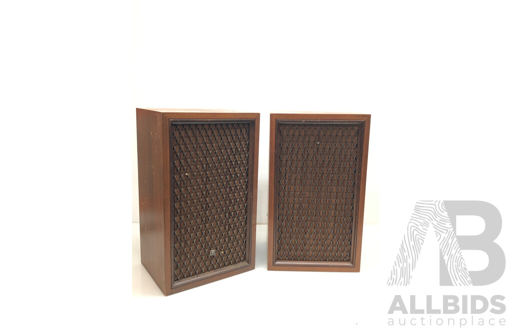 Pair of Vintage Kenwood KL- 660 4 Way Speakers