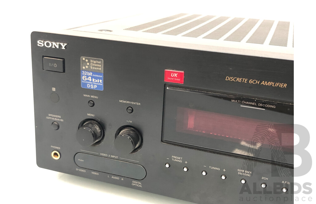 Sony 6ch Amplifier FM Stereo FM/AM Reciever STR-DB790