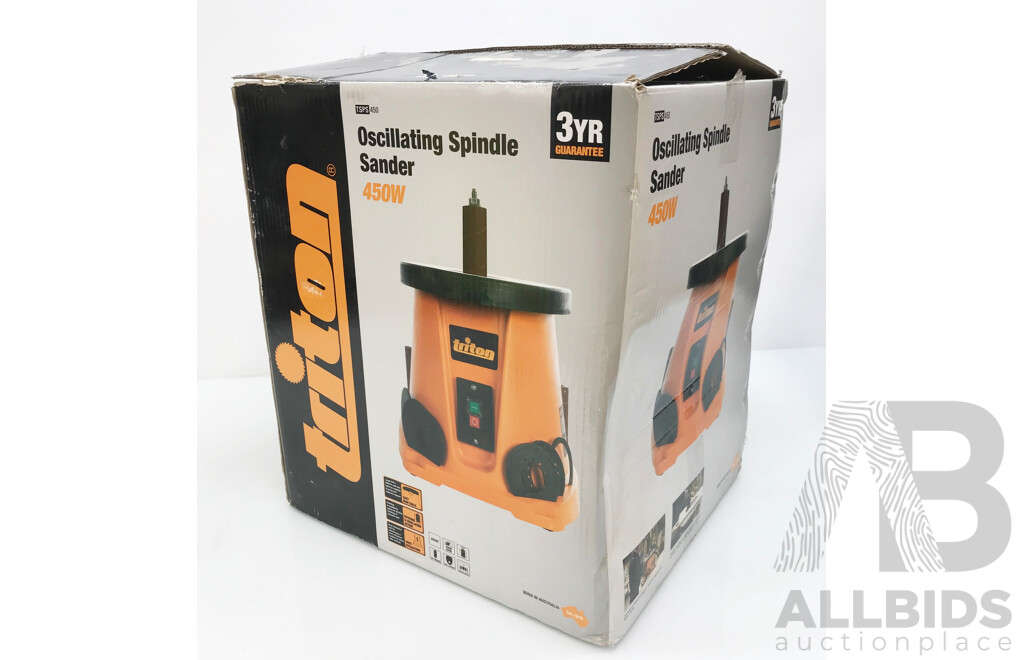 TRITON 450W Oscillating Spindle Sander