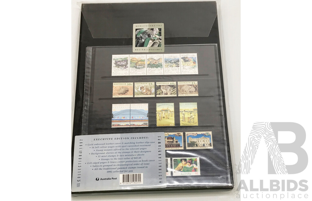 Collection of Australian Stamps Year 1992, 1993 and 1994