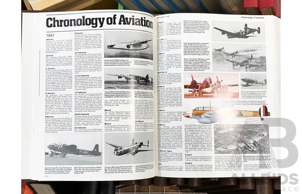 Bulk Lot of Books and Magazine Compilations of Aircraft, Aviation, Cars, and More