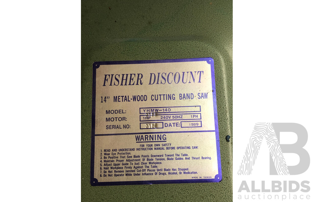 Vintage YMHW-140 Fisher Discount 14