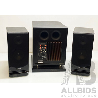 Dream Acoustics (SW350B) Amplifier & (DX600) Speakers