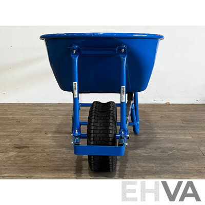 MEDALIST 100-Litre Builders Steel Tray Wheelbarrow - ORP $399.00