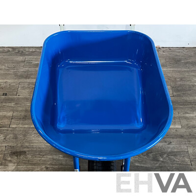 MEDALIST 100-Litre Builders Steel Tray Wheelbarrow - ORP $399.00