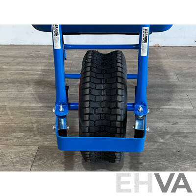 MEDALIST 100-Litre Builders Steel Tray Wheelbarrow - ORP $399.00