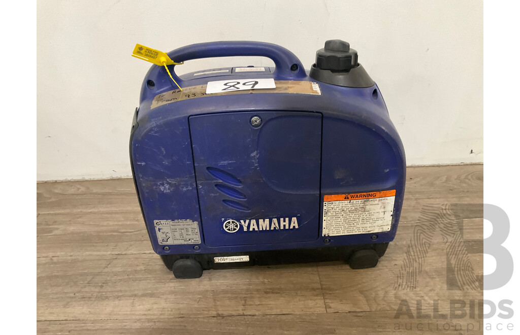 YAMAHA EF1000iS – 1 KVA Inverter Generator - ORP $1799