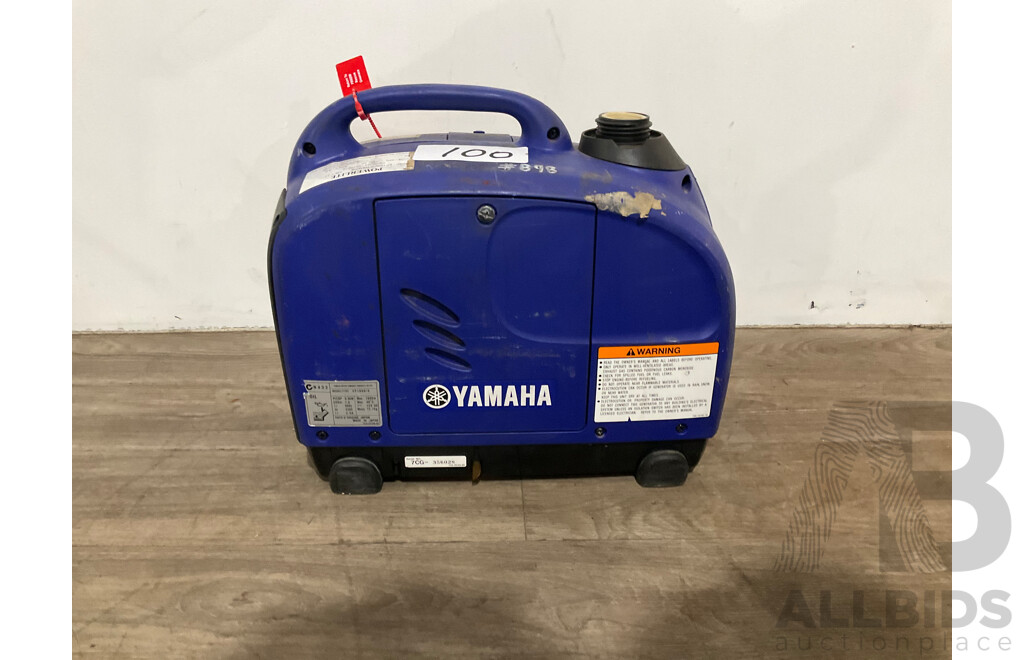 YAMAHA EF1000iS – 1 KVA Inverter Generator - ORP $1799